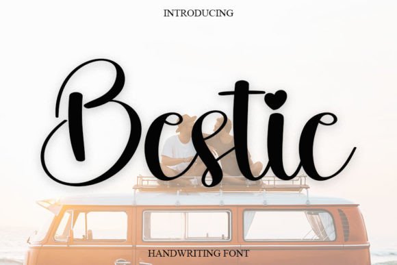 Bestie: A Handwritten Font for Warm Editorial Design