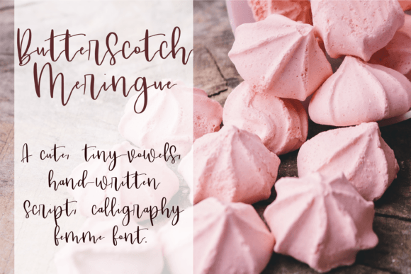 Butterscotch Meringue Font Review for Web Designers