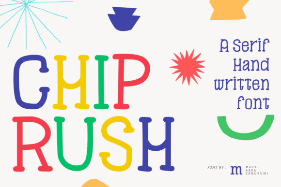 Chiprush Font for Web Design