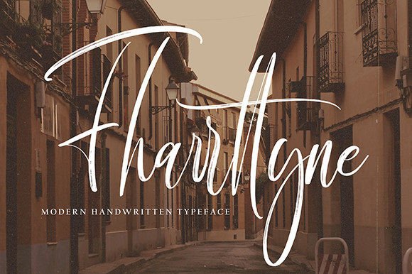 Elevate Your Campaigns with the Fharrttyne Typeface