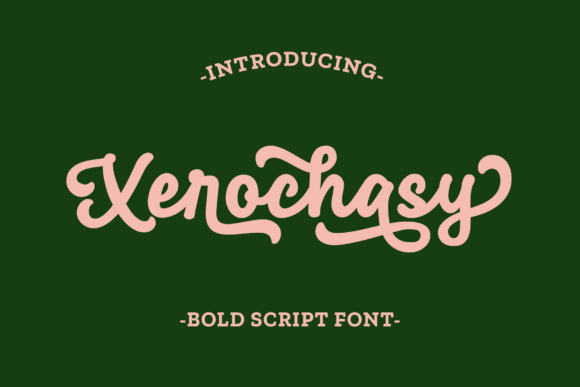 Elevate Your Web Design with the Xerochasy Typeface
