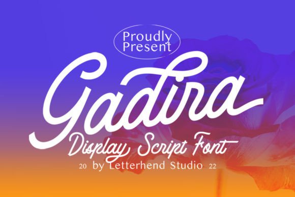 Gadira: A Stylish Font for Creative Campaigns