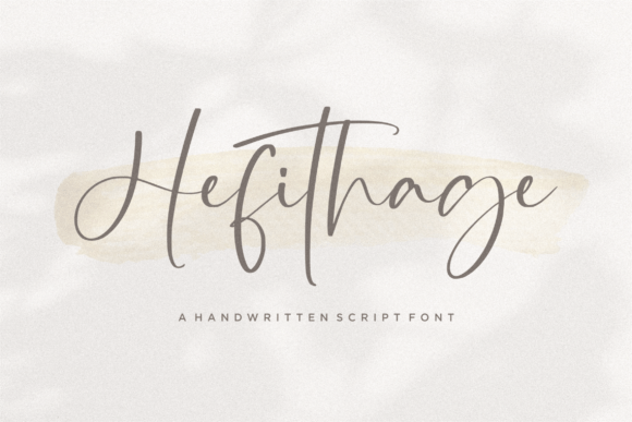 Hefithage: A Font for Business Brilliance