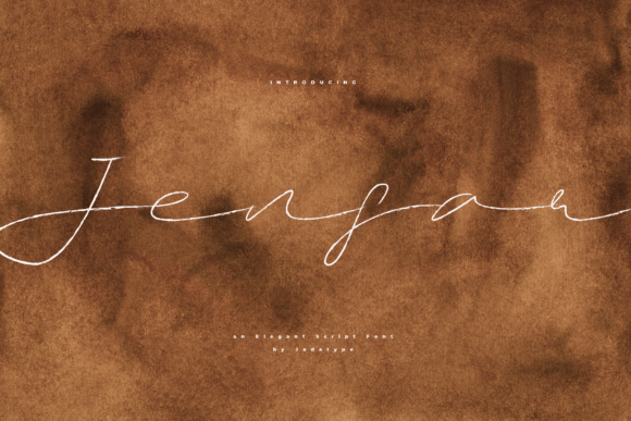 Jenfar: A Flowing Handwritten Font for Modern Web Design