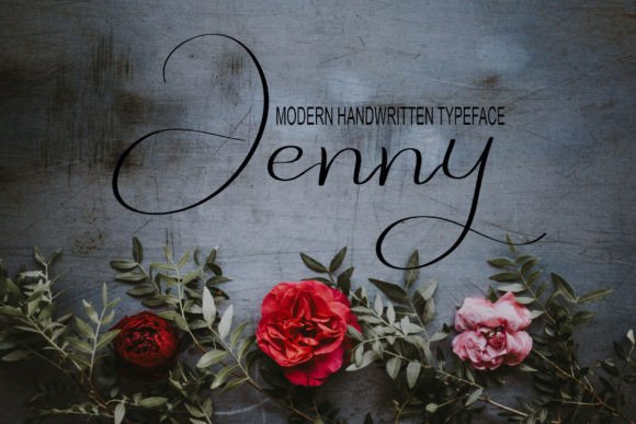 Jenny: The Handwritten Font for Crafters and Sellers