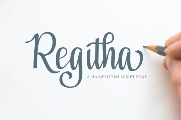 Regitha: A Timeless Handwritten Font for Editorial Design
