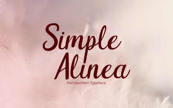 Simple Alinea: A Handwritten Font for Makers