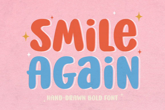 Smile Again: A Handwritten Font for Makers