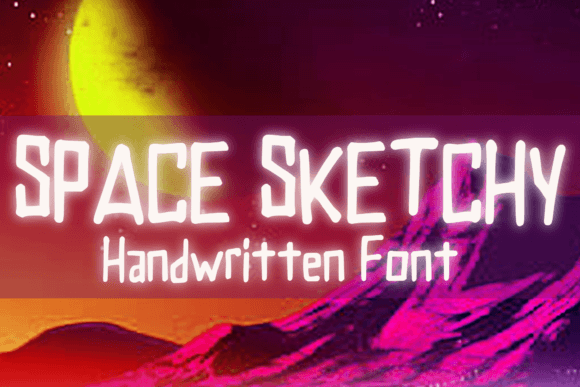 Space Sketchy Review: A Bold Script for Modern Brands