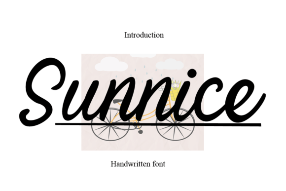 Sunnice Font for Web Design