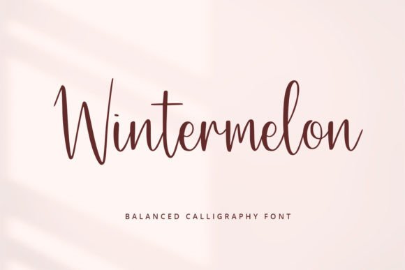 Wintermelon: A Dazzling Script Font for Business